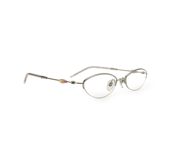 Jewel Optical / Silver Transparent Pink & Blue - Light Lens - Shade Files